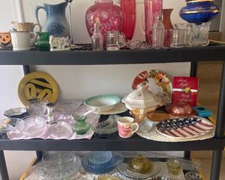vintage glassware
