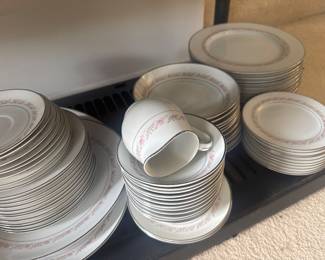 vintage large set of china