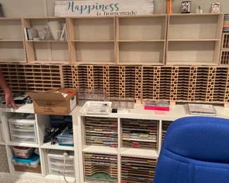 Stampin Up storage racks 