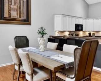 Dining Table and Chairs from Hillside Furniture 