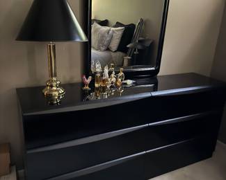 Mid Century Modern Dresser and mirror 