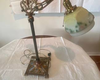 Art Deco restored desk lamp