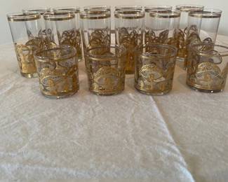 Culver Mushroom glasses