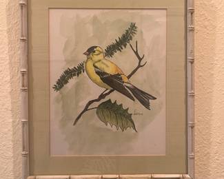 BIRD LITHOGRAPH