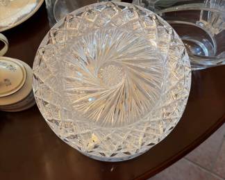 CRYSTAL SALAD PLATES