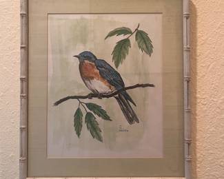 BIRD LITHOGRAPH