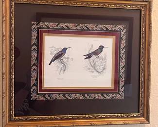 BIRD LITHOGRAPH