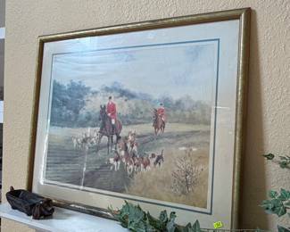 FOX HUNT ARTWORK