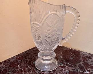 CRYSTAL WATER PITCHER