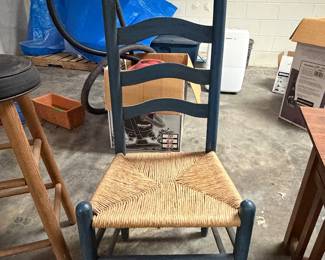 TALL BACK ANTIQUE CHAIR
