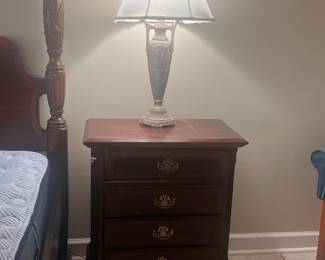 QUEEN ANNE STYLE SIDE TABLE - TWO COME WITH THE SET