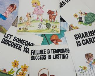 VINTAGE CLASSROOM SIGNS
