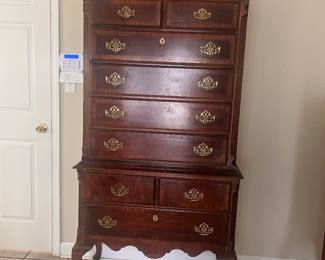 QUEEN ANNE STYLE HIGH BOY