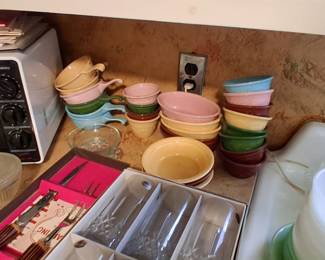Fiesta dishes
