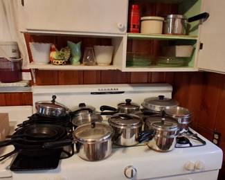Pots and pans cast iron cookware