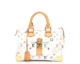 Louis Vuitton Murakami Speedy 30 Handbag