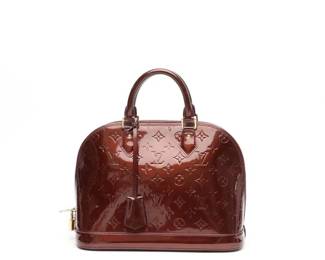 Louis Vuitton Monogram Vernis Alma PM Bag