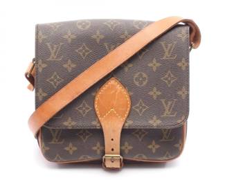 Louis Vuitton Cartouchiere MM Monogram Bag