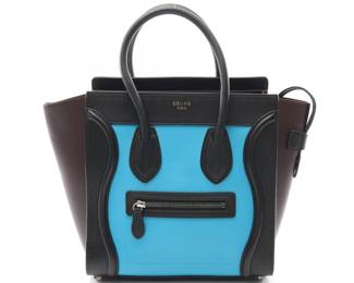 Celine Luggage Micro Shopper Tote Bag
