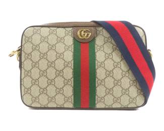 Gucci Ophidia GG Canvas Shoulder Bag