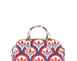 X Adidas Printed Leather Mini Duffle Bag