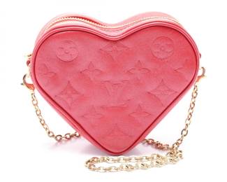 Louis Vuitton Heart on Chain Shoulder Bag