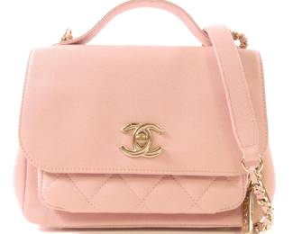 Chanel Pink Caviar Business Affinity Flap Bag