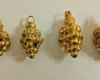 Ancient Gold Pendants Greek Phoenician, i mil BC