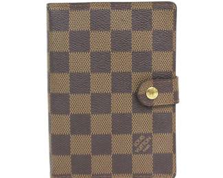 Louis Vuitton Damier Ebene Agenda Cover PM