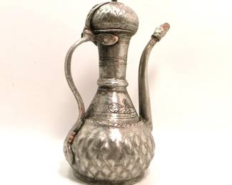 Ottomman Antique Copper Ewer, 1252 H