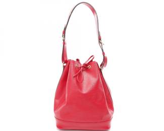 Louis Vuitton Noe Castilian Red Shoulder Bag