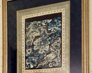Framed Fabric Embroidery