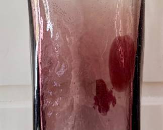 Ryukyu Ombre Art Glass Vase by Seikichi Inamine