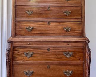 Vintage Chest on Chest Highboy