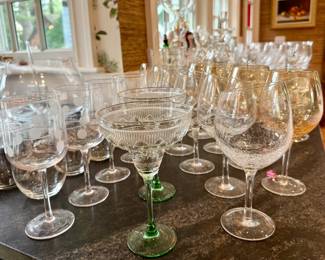 Wine Glasses by Waterford, Kate Spade and Others