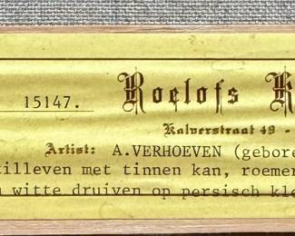 artist detail