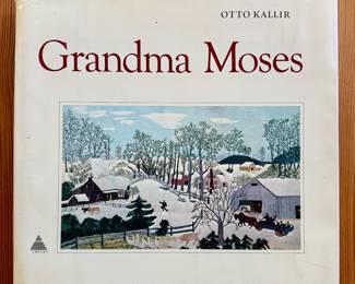 Grandma Moses Coffee Table Book