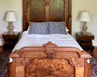 Antique Victorian Bed