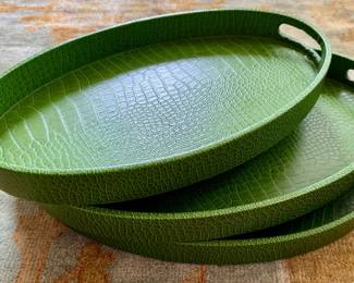 Leather Nesting Trays