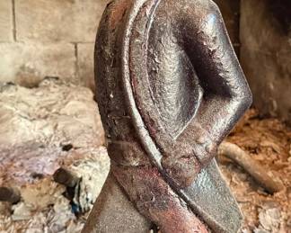 Vintage Hessian Soldier Andirons