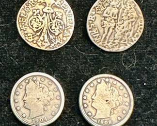 Coin Earrings