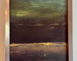 Abstract Oil on Board