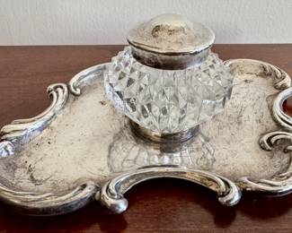 Sterling Silver Inkwell