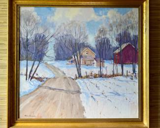 Oil on Canvas, Signed Don Grieger