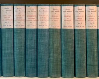 Set of Historic Court Memoirs