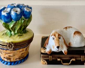 Limoges Trinket Boxes