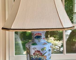 (2) Chinoiserie Table Lamps