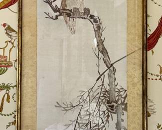 "Falcon" Chinese Silk Embroidery