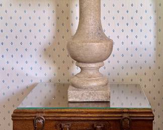 (2) Suitcase Nightstands