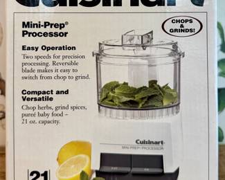 New Cuisinart Mini-Prep Processor